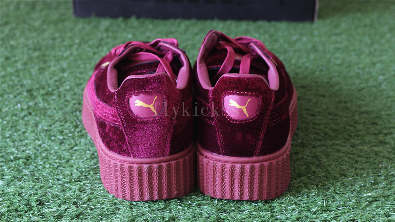 Rihanna Puma X Fenty Creepers Red Wine